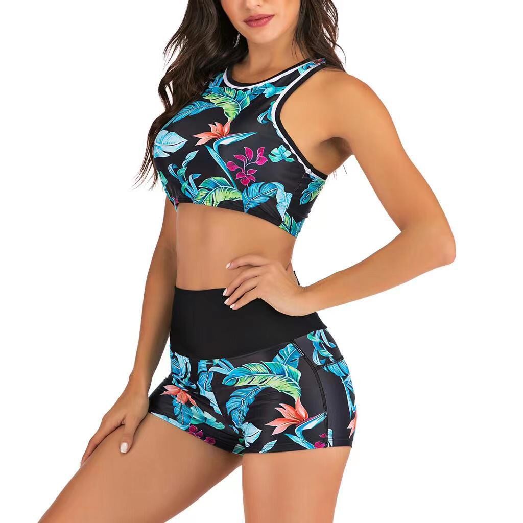 Y2K Bikini Woman Tankini With  - Shorts ulasan dan harga