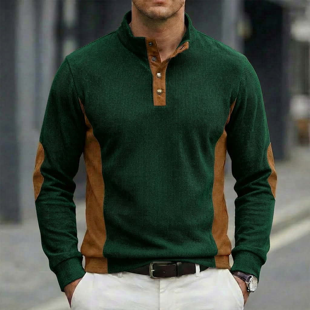 Hot selling New Casual Corduro - Corduroy Button Up Shirt Men ulasan dan harga