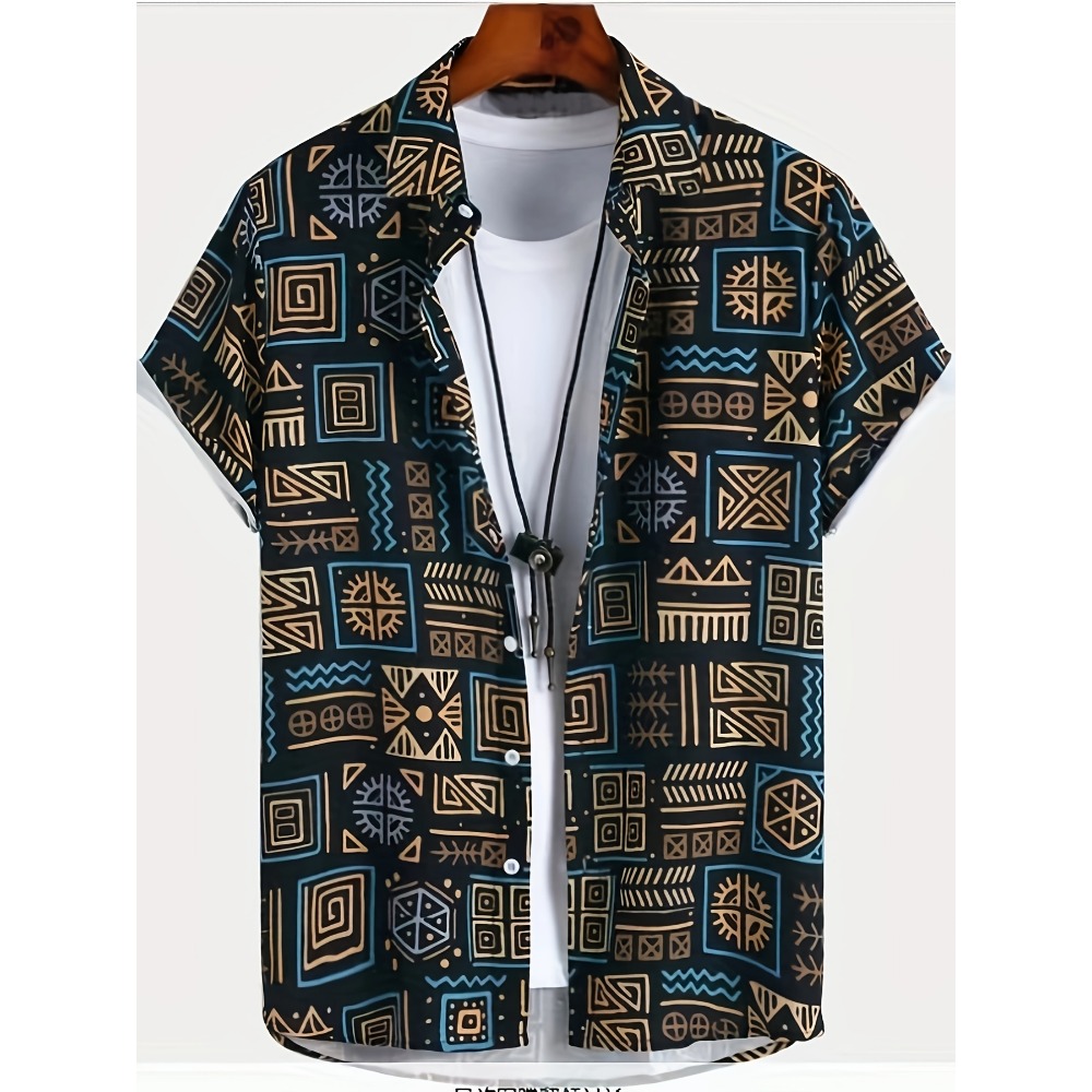 Breathable Thin Fabric Multi S - Vintage Hawaiian Floral Shirt ulasan dan harga