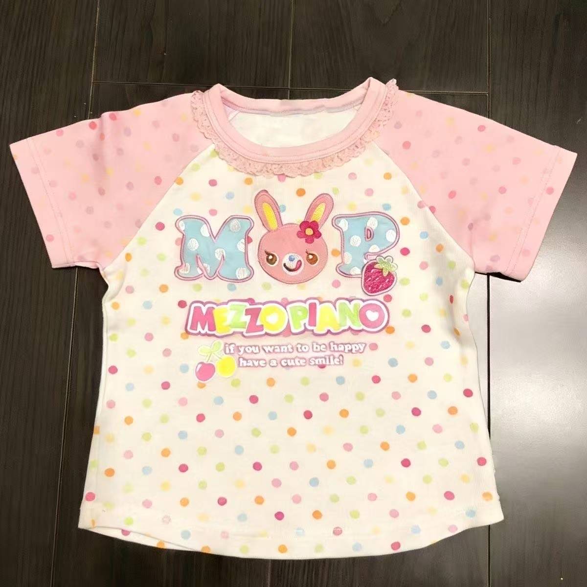 Y2K Cute Printed T Shirt Crop  - T-Shirts ulasan dan harga