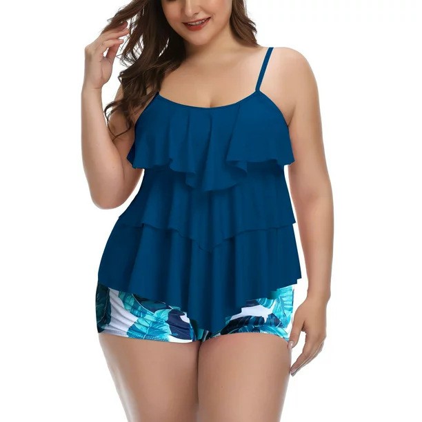 Women Swimwear Bikini Plus Siz - Shorts ulasan dan harga
