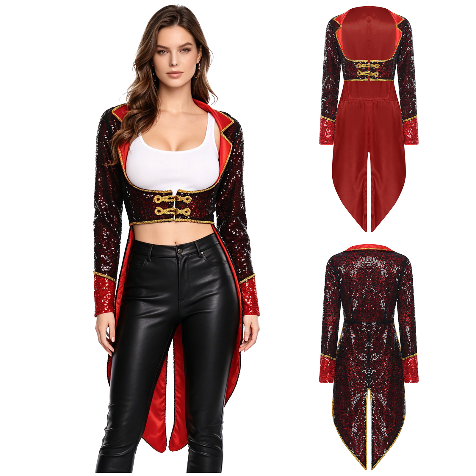 Womens Circus Ringmaster Tailc - Jackets ulasan dan harga