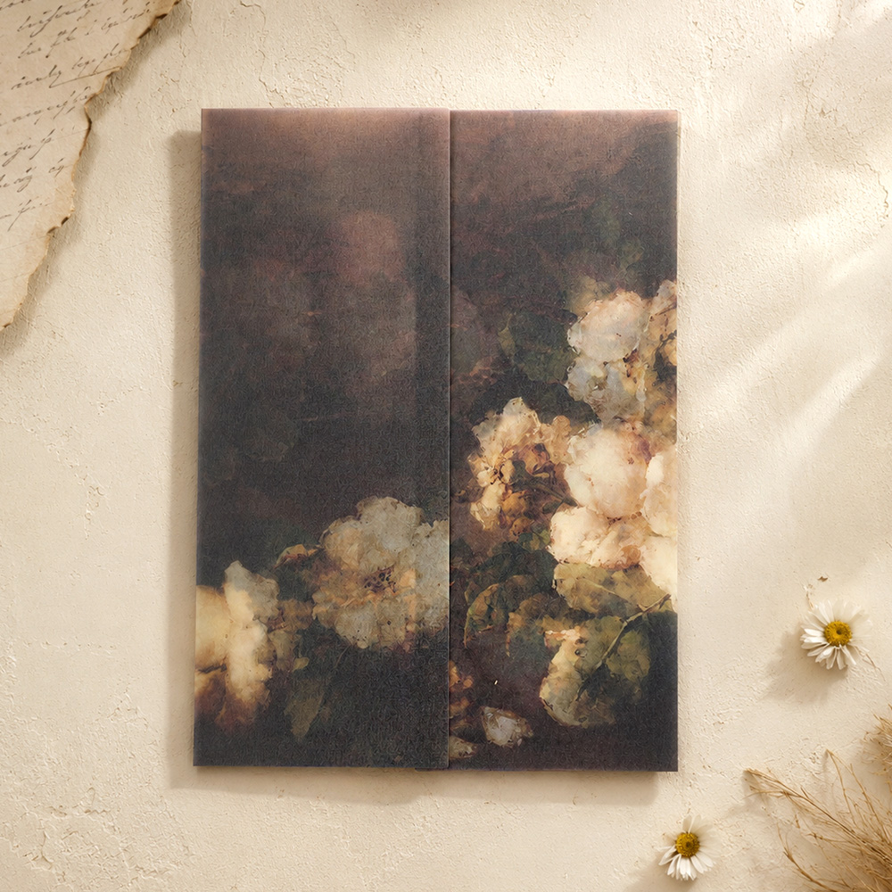 20/50pcs Pre Folded Vellum Jac - Jackets ulasan dan harga