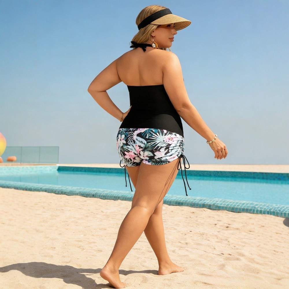 Swimwear 2026 Tankini With Sho - Shorts ulasan dan harga