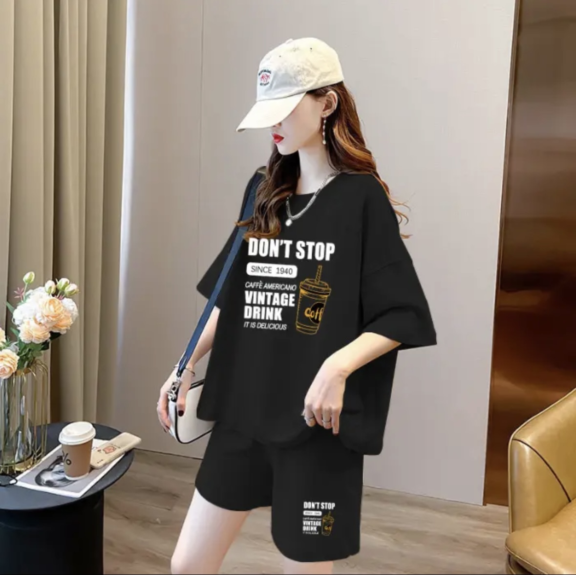 Fashion women's summer shorts  - T-Shirts ulasan dan harga